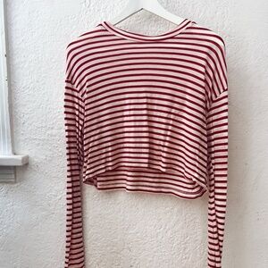 Reformation Cropped Long Sleeve